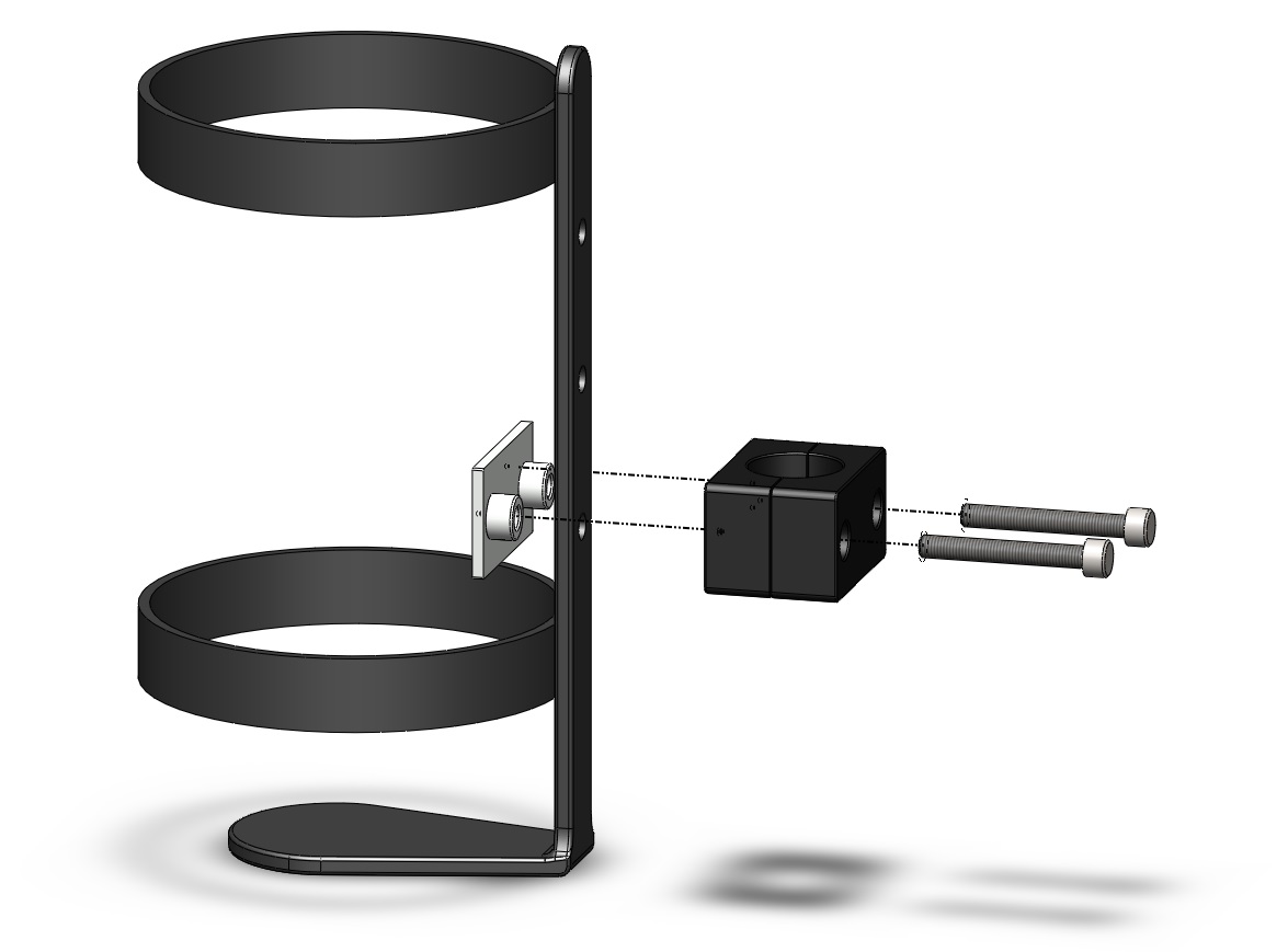 Zuurstoffleshouder rond 107mm - Afbeelding 12